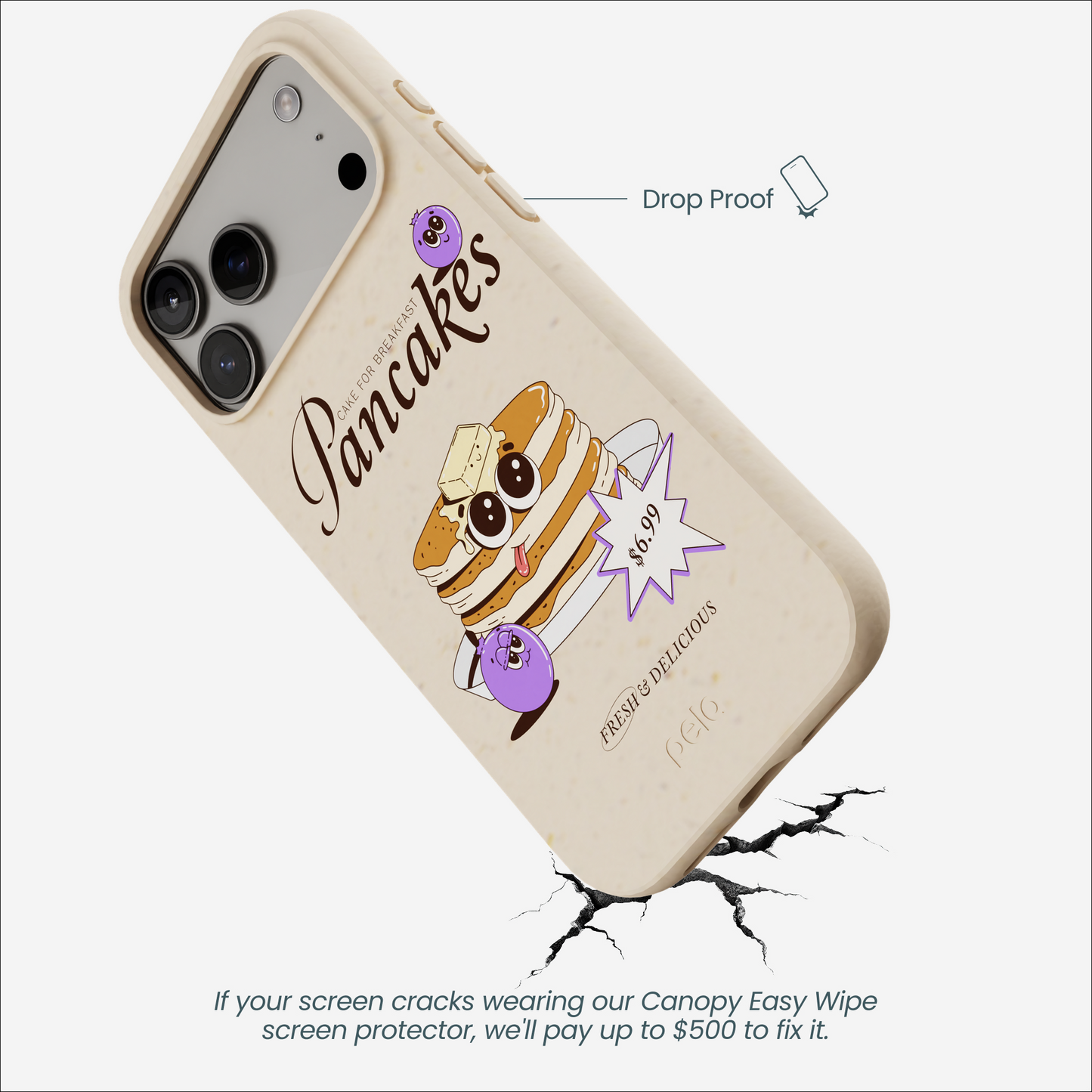 Seashell Pancake Time iPhone 17 Pro Max Case