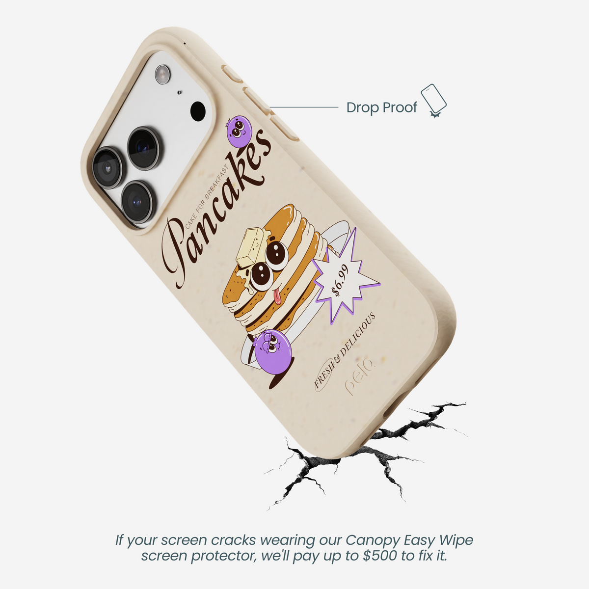 Seashell Pancake Time iPhone 17 Pro Case
