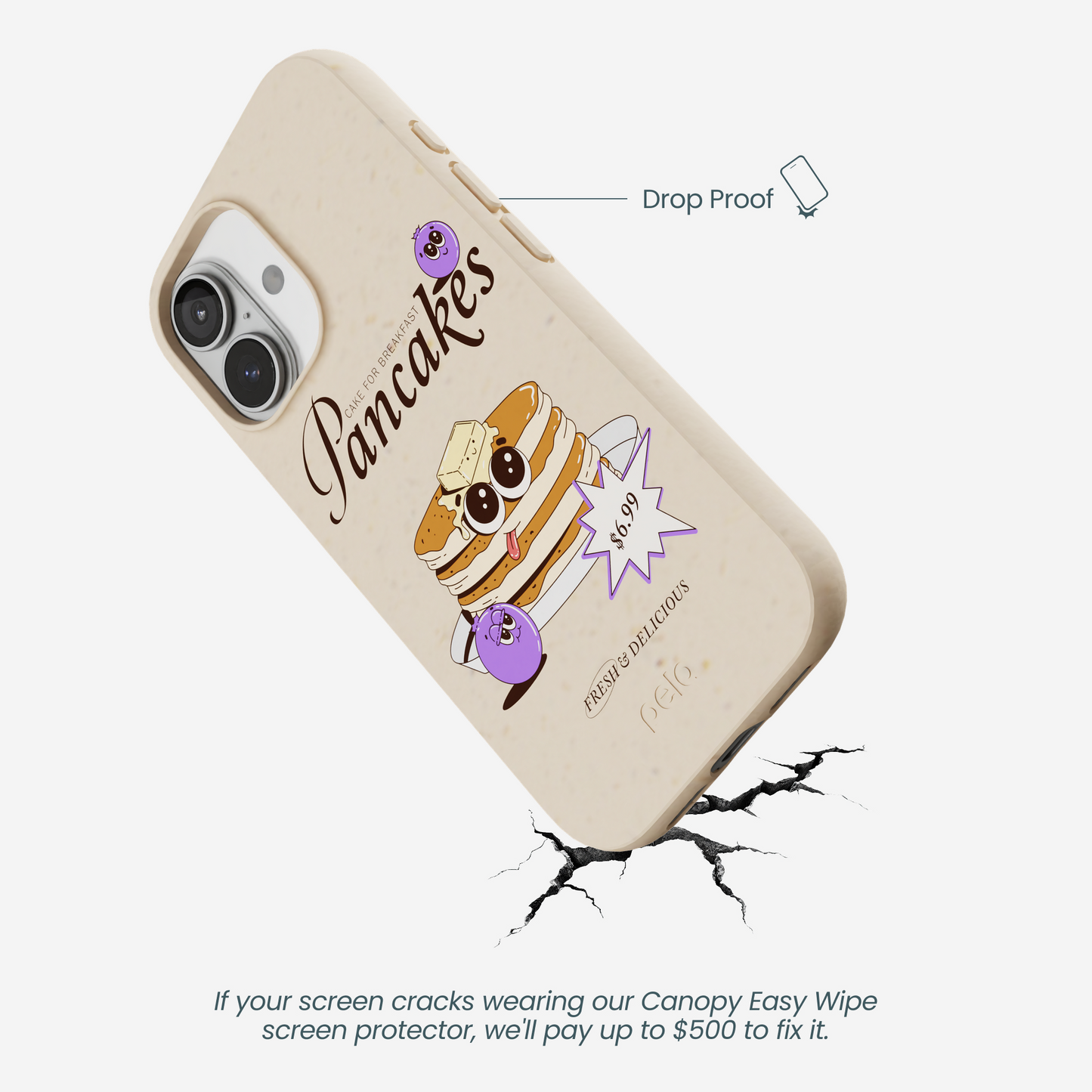 Seashell Pancake Time iPhone 17 Case