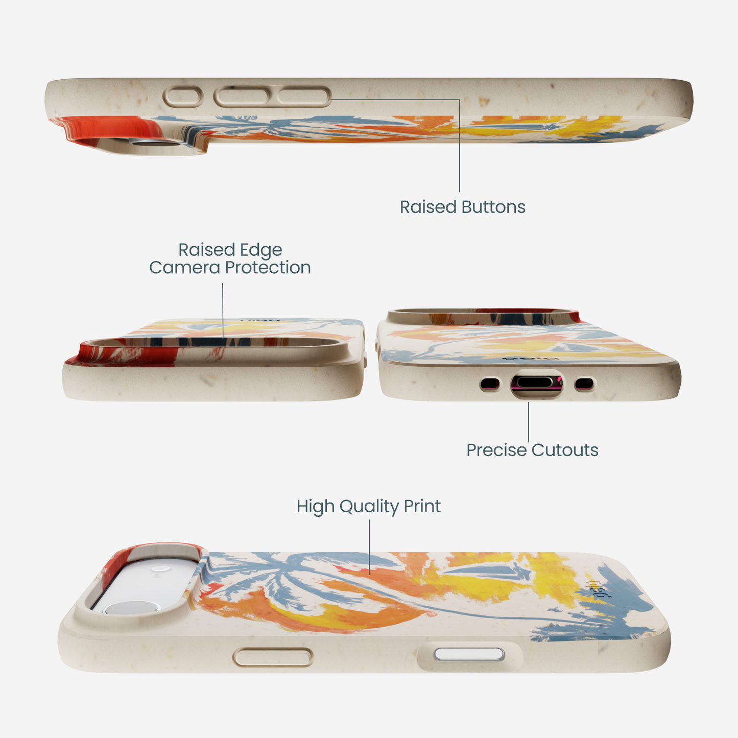 London Fog Paradise Palm iPhone Air Case