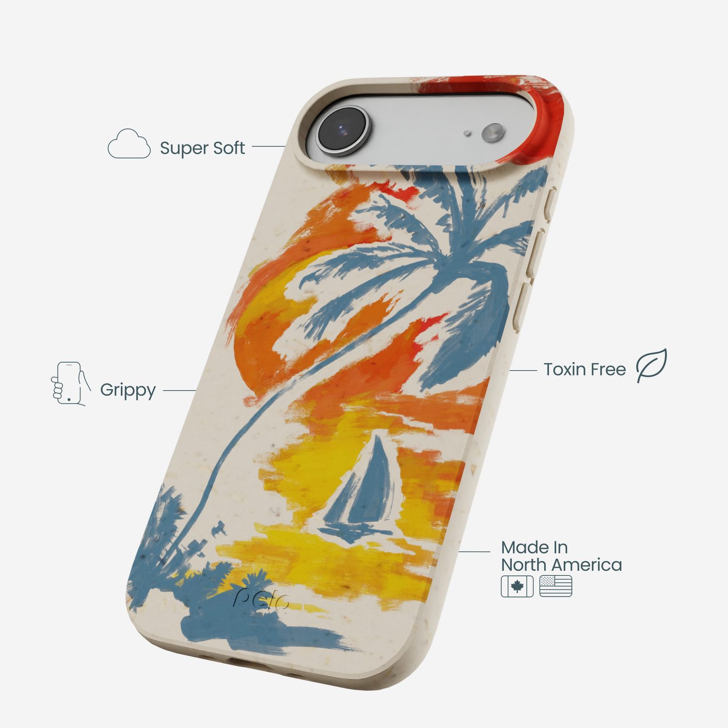 London Fog Paradise Palm iPhone Air Case