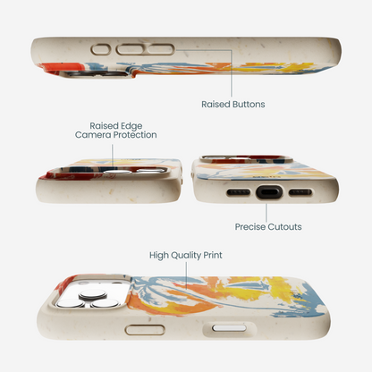 London Fog Paradise Palm iPhone 17 Pro Case
