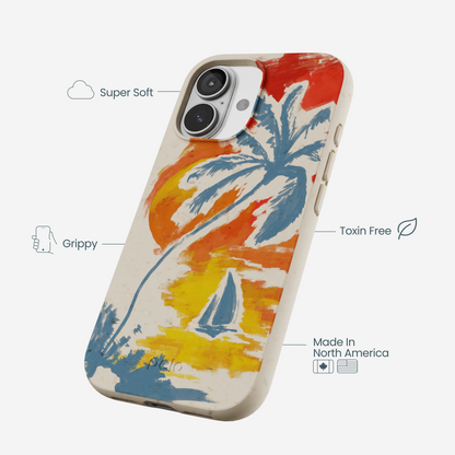 London Fog Paradise Palm iPhone 17 Case