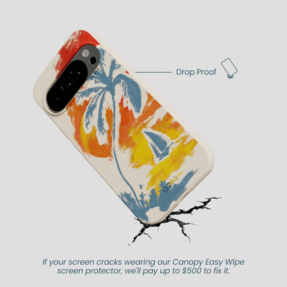 London Fog Paradise Palm Google Pixel 10/10 Pro Case
