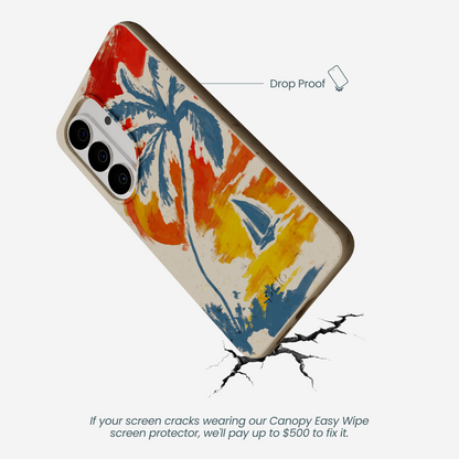 London Fog Paradise Palm Samsung Galaxy S26 Case