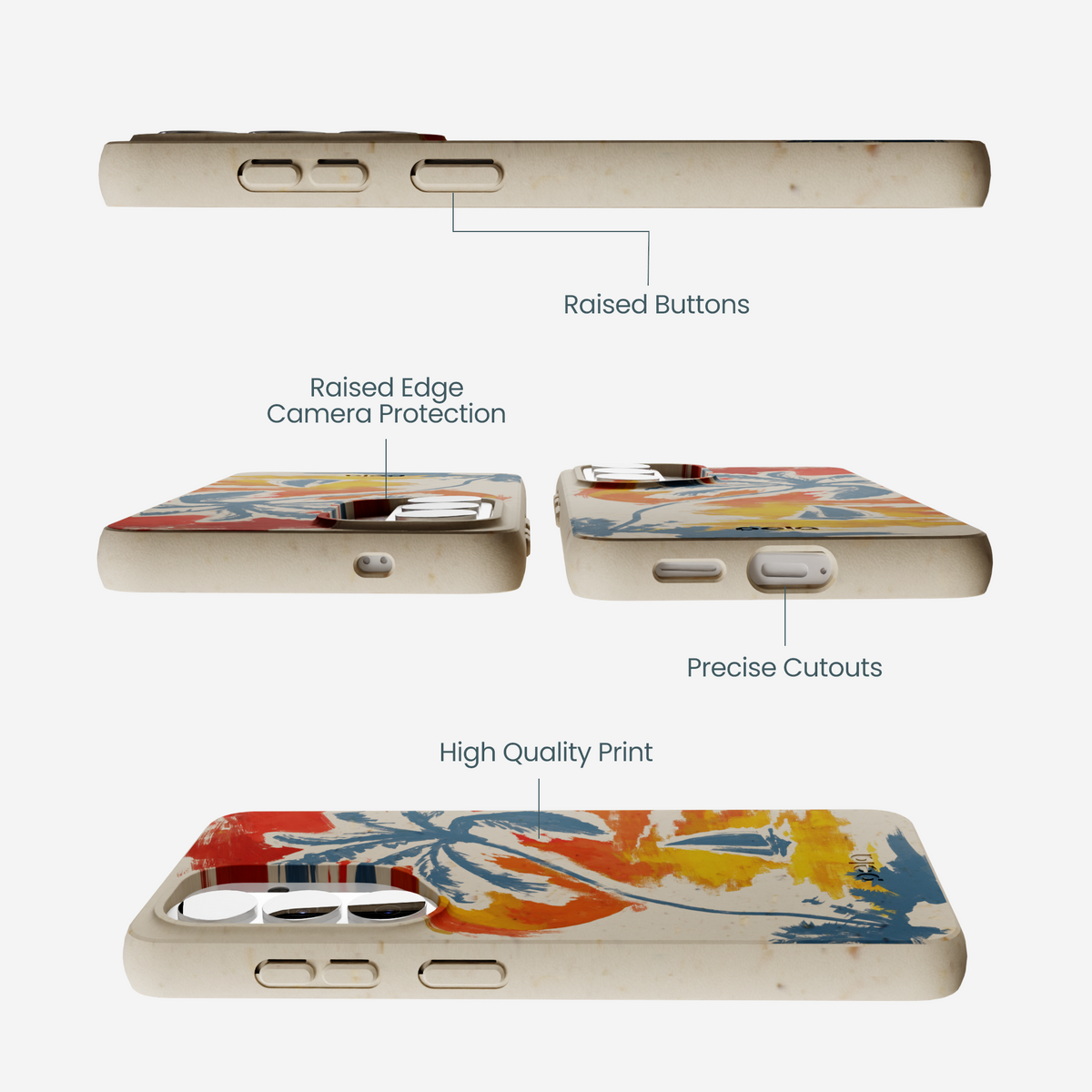 London Fog Paradise Palm Samsung Galaxy S26 Case