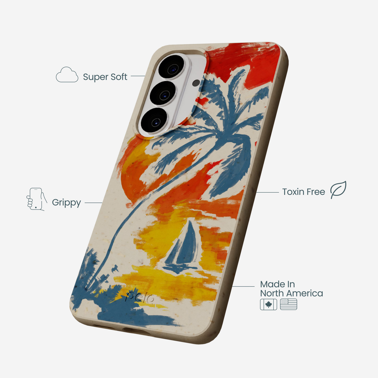 London Fog Paradise Palm Samsung Galaxy S26 Case