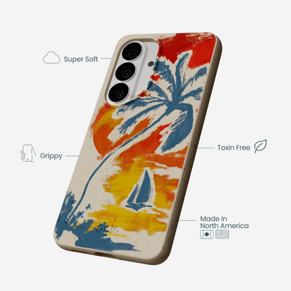London Fog Paradise Palm Samsung Galaxy S26 Case