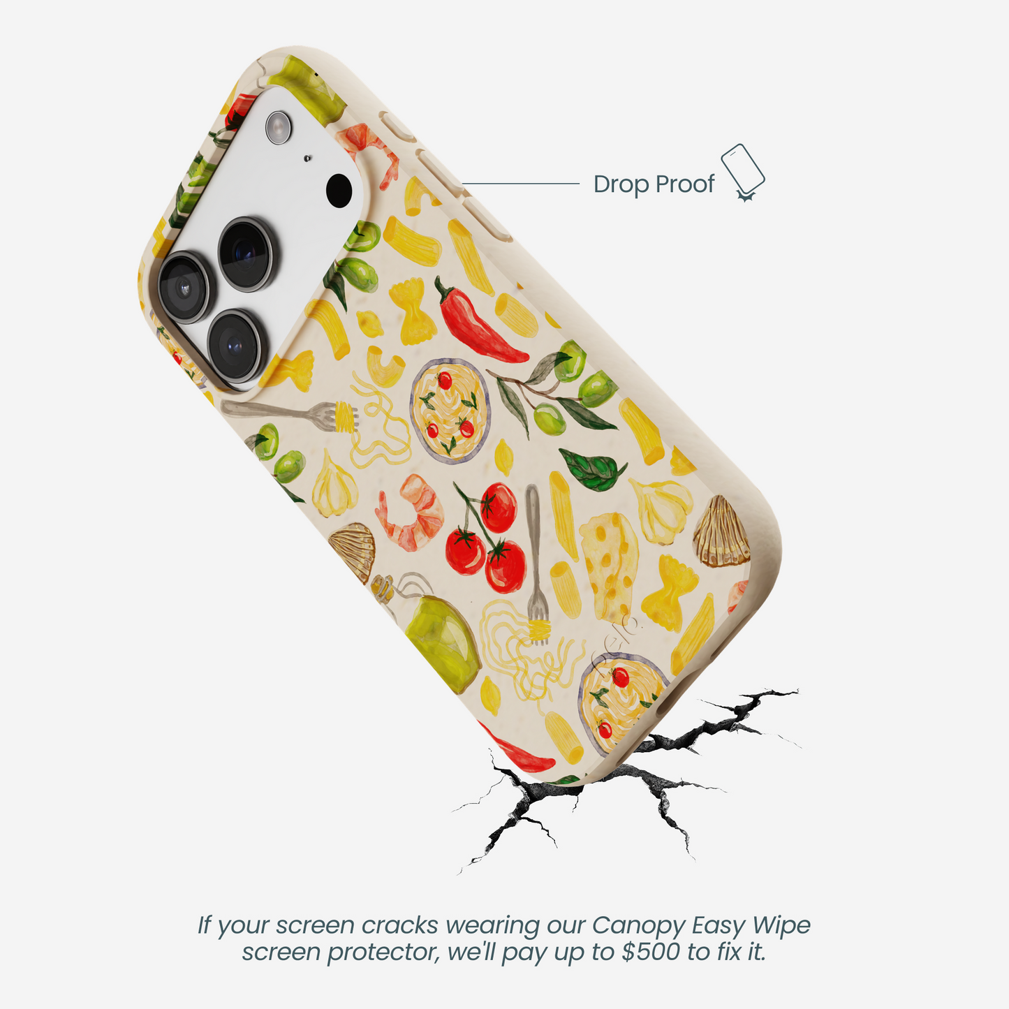 Seashell Pasta Alchemy iPhone 17 Pro Case