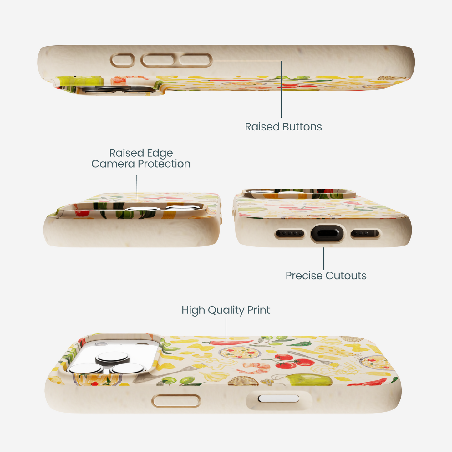 Seashell Pasta Alchemy iPhone 17 Pro Case
