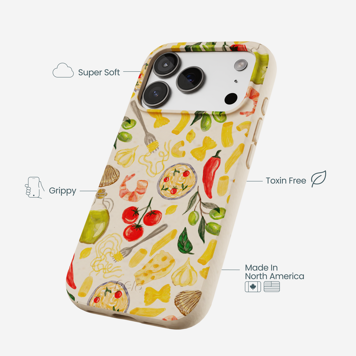 Seashell Pasta Alchemy iPhone 17 Pro Case