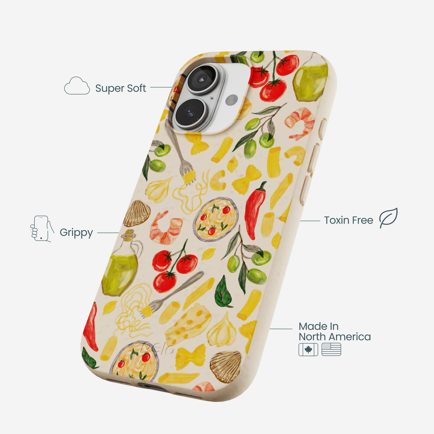 Seashell Pasta Alchemy iPhone 17 Case