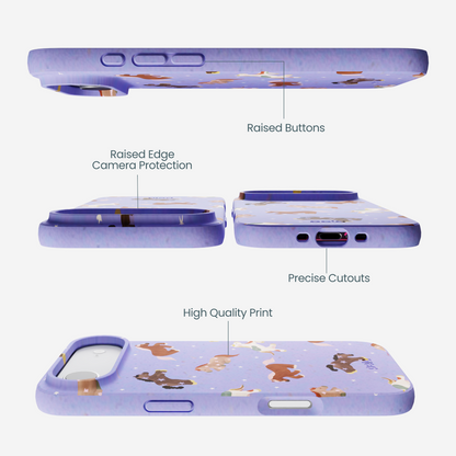 Lavender Pastel Ponies iPhone Air Case