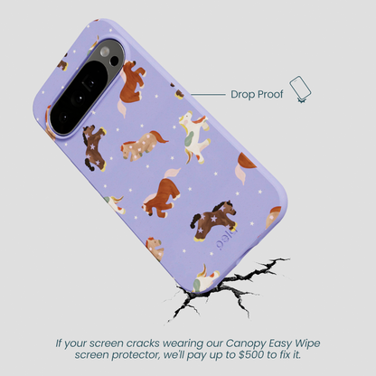 Lavender Pastel Ponies Google Pixel 10 Pro XL Case