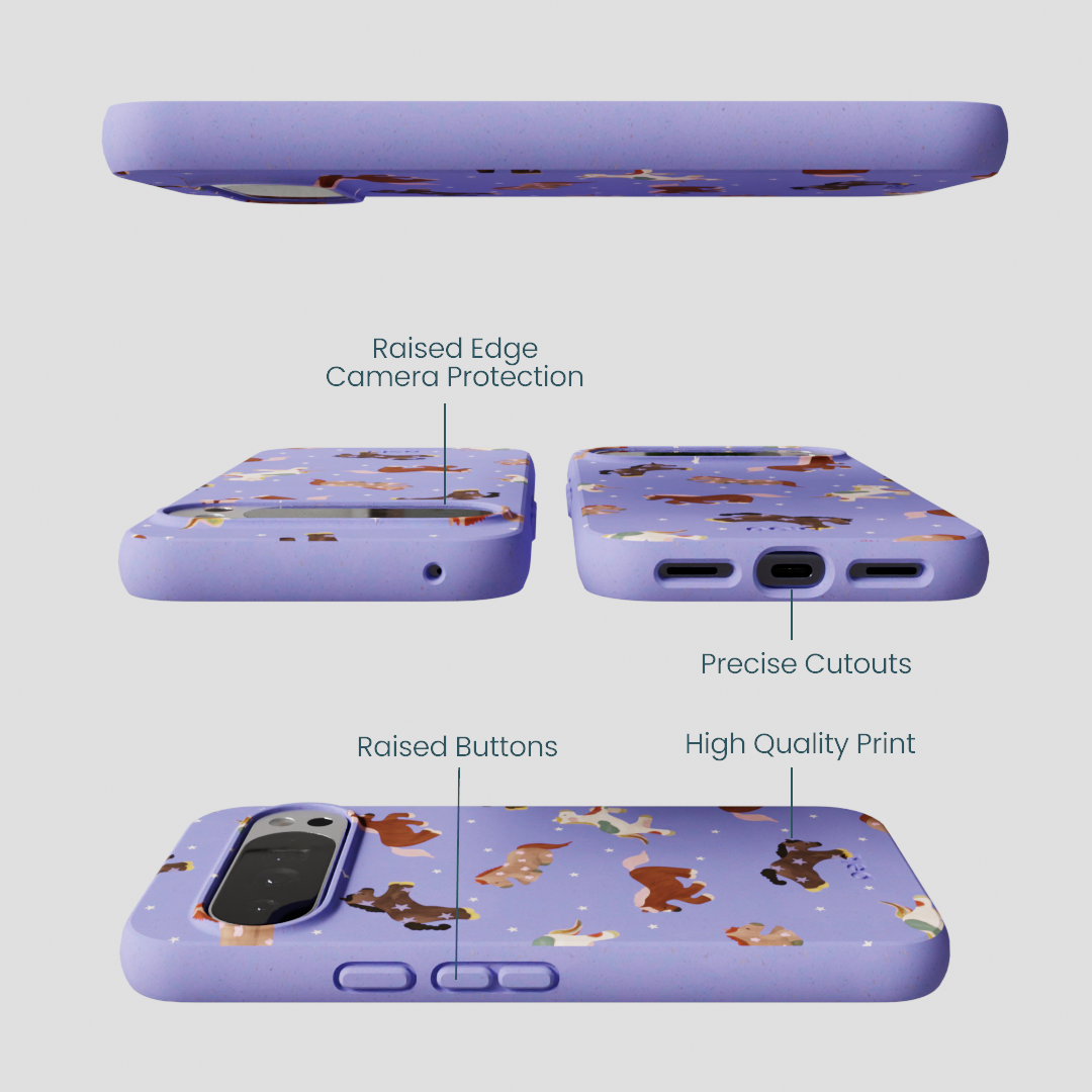Lavender Pastel Ponies Google Pixel 10 Pro XL Case