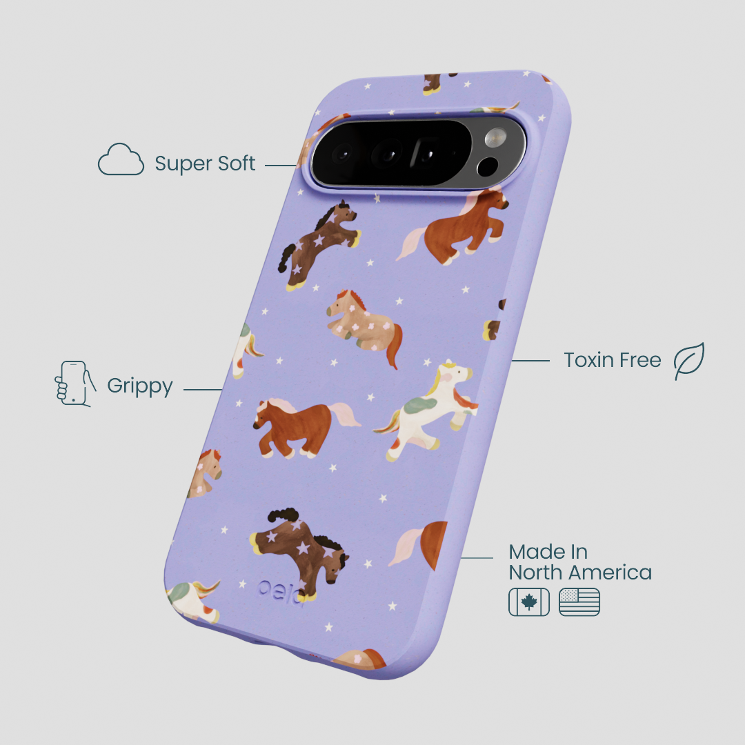Lavender Pastel Ponies Google Pixel 10 Pro XL Case