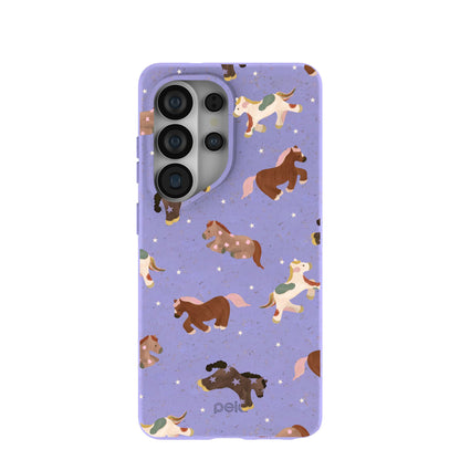 Lavender Pastel Ponies Samsung Galaxy S26 Ultra Case