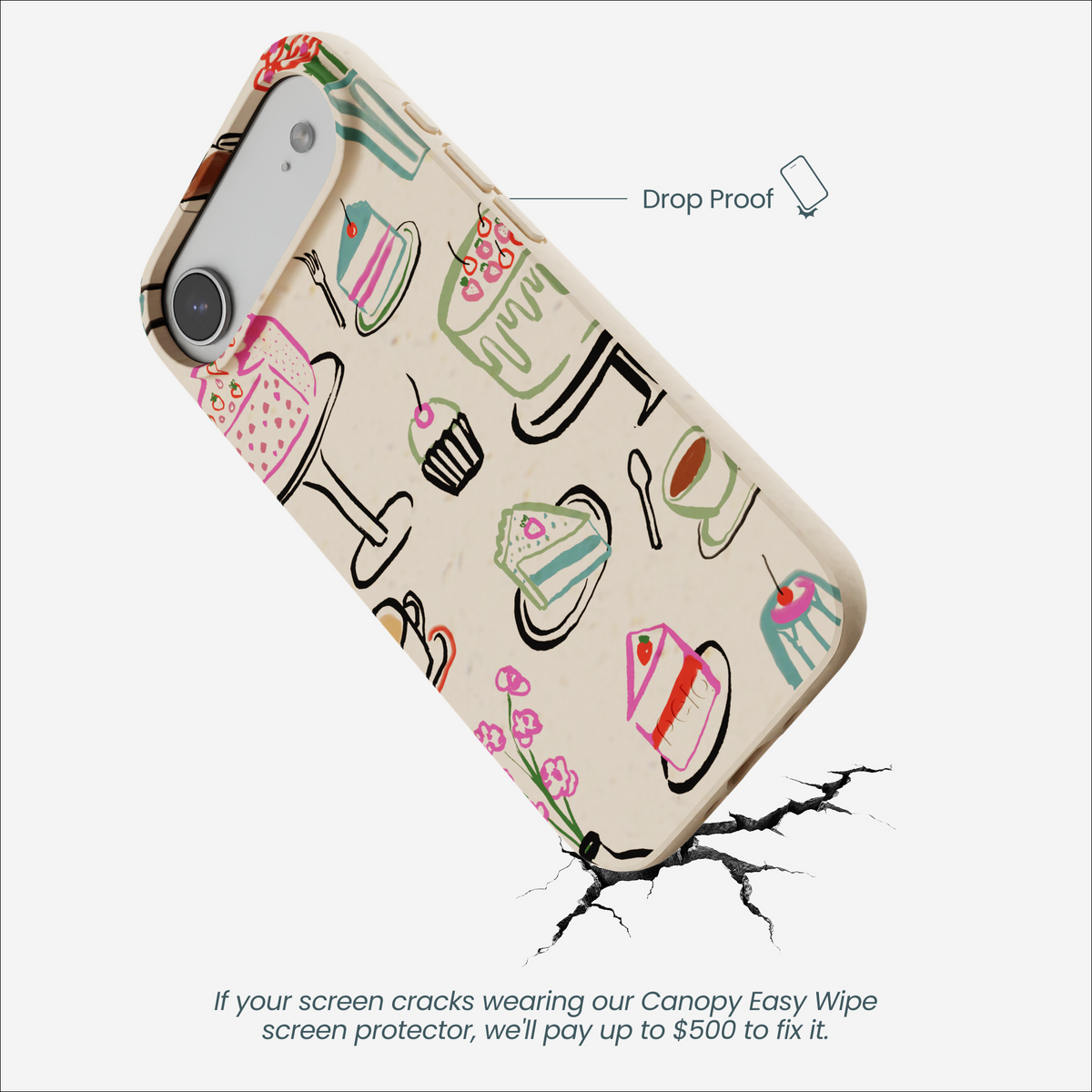 Seashell Pastry Hour iPhone Air Case