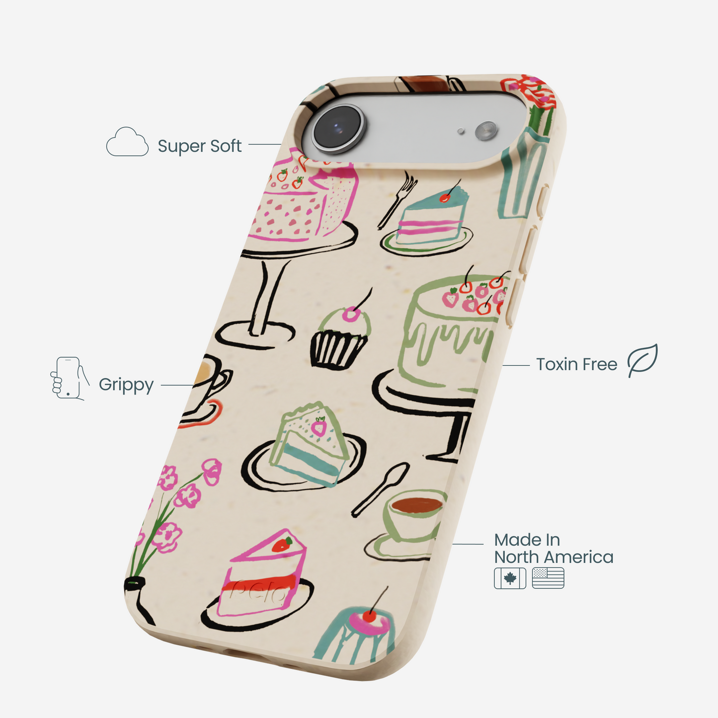 Seashell Pastry Hour iPhone Air Case