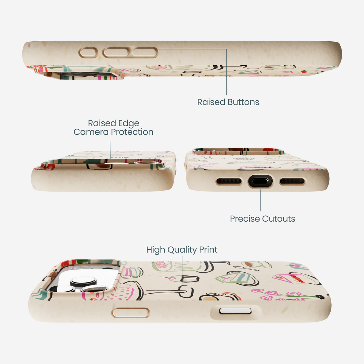 Seashell Pastry Hour iPhone 17 Pro Max Case