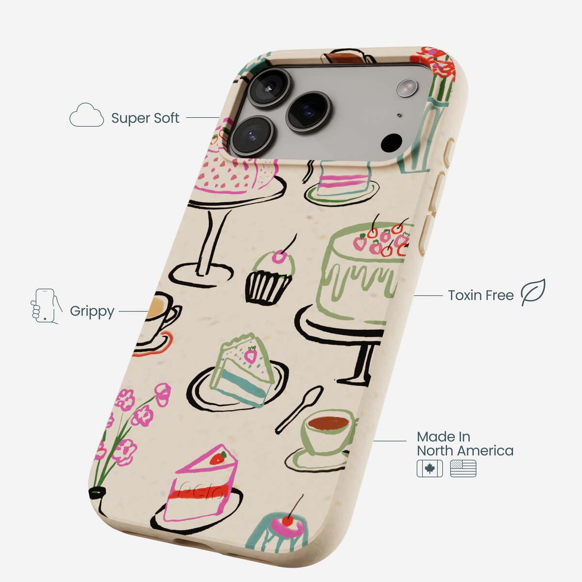 Seashell Pastry Hour iPhone 17 Pro Max Case