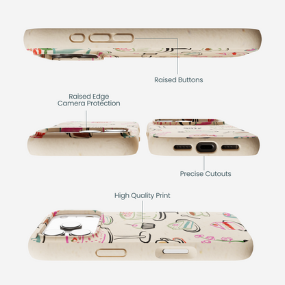 Seashell Pastry Hour iPhone 17 Pro Case