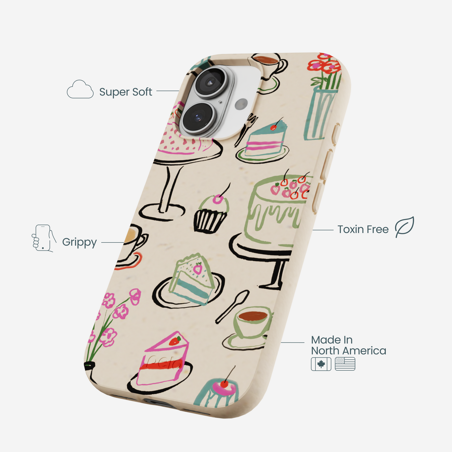 Seashell Pastry Hour iPhone 17 Case