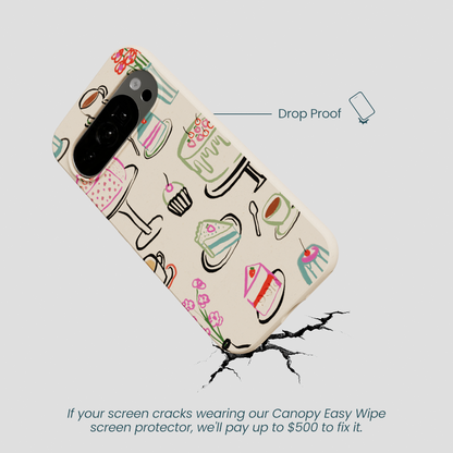 Seashell Pastry Hour Google Pixel 10/10 Pro Case