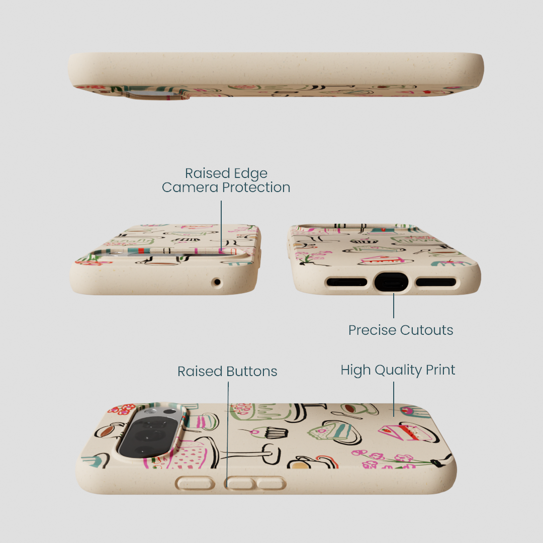 Seashell Pastry Hour Google Pixel 10/10 Pro Case