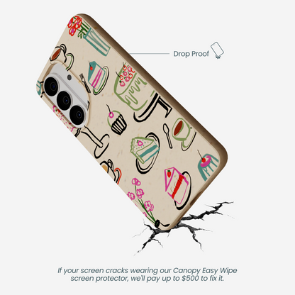 Seashell Pastry Hour Samsung Galaxy S26 Case