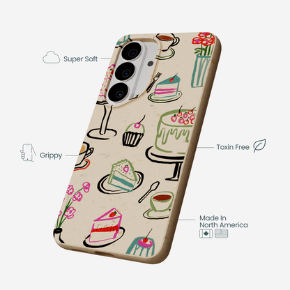 Seashell Pastry Hour Samsung Galaxy S26 Case