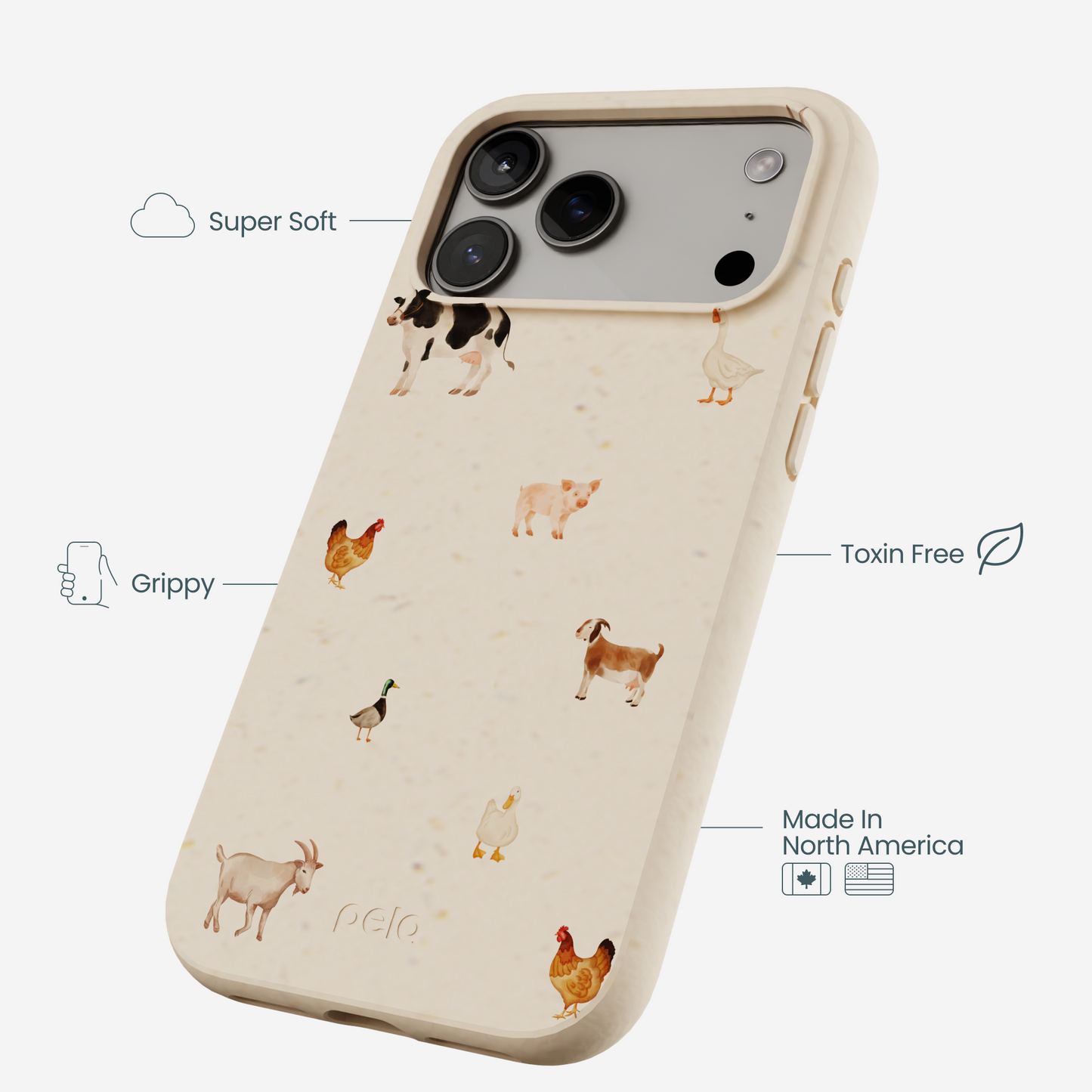 Seashell Pasture Party iPhone 17 Pro Max Case