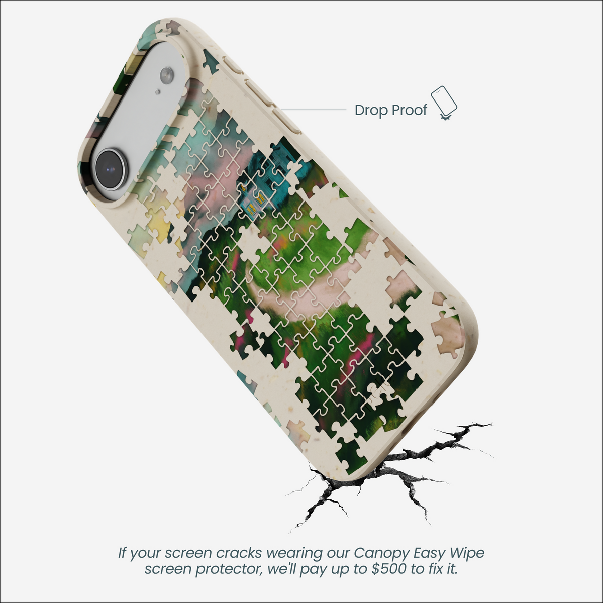 London Fog Peaceful Puzzle iPhone Air Case