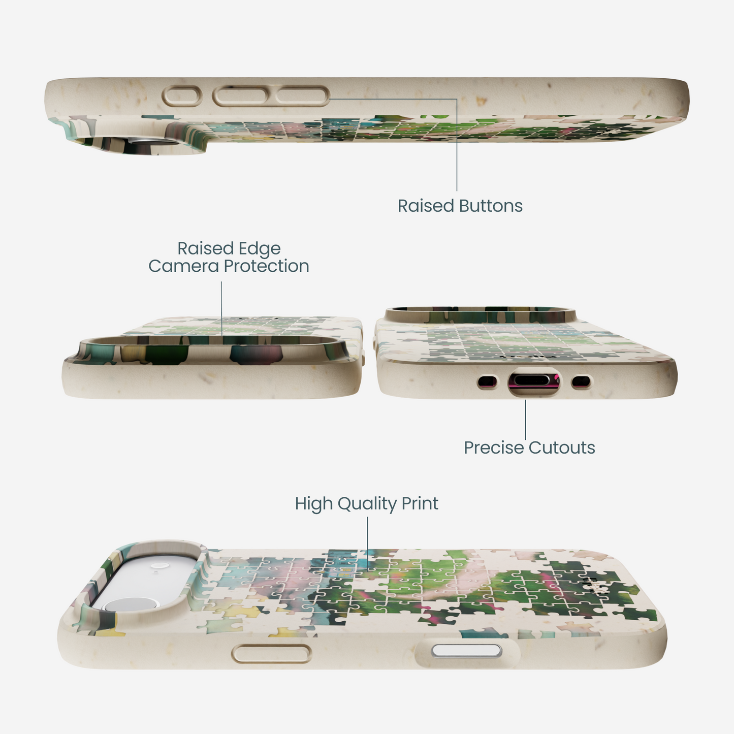London Fog Peaceful Puzzle iPhone Air Case