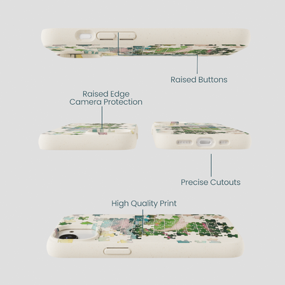 London Fog Peaceful Puzzle iPhone 16e/17e Case