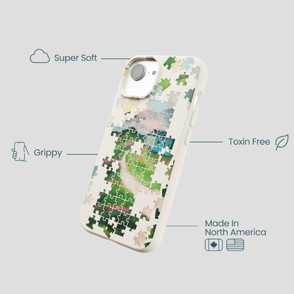 London Fog Peaceful Puzzle iPhone 16e/17e Case