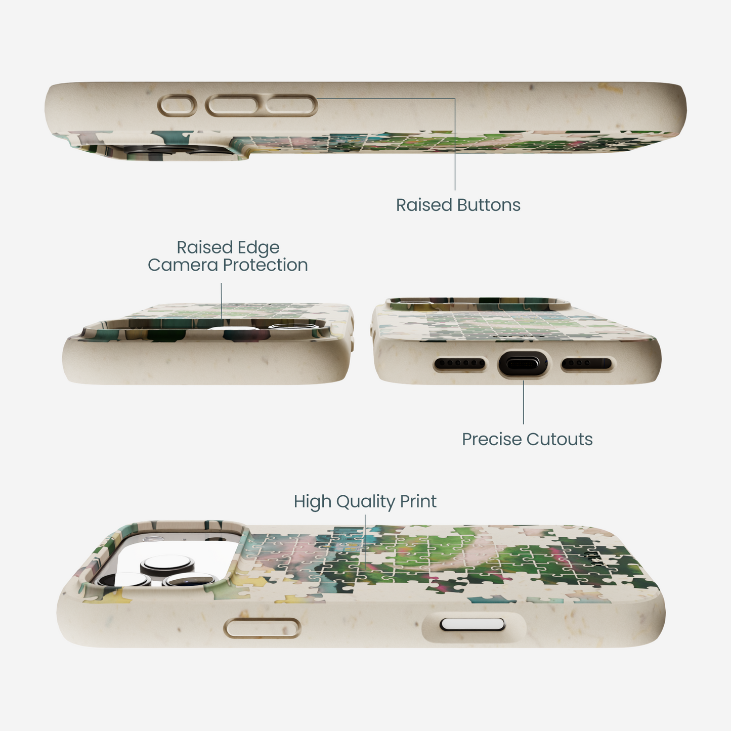 London Fog Peaceful Puzzle iPhone 17 Pro Max Case