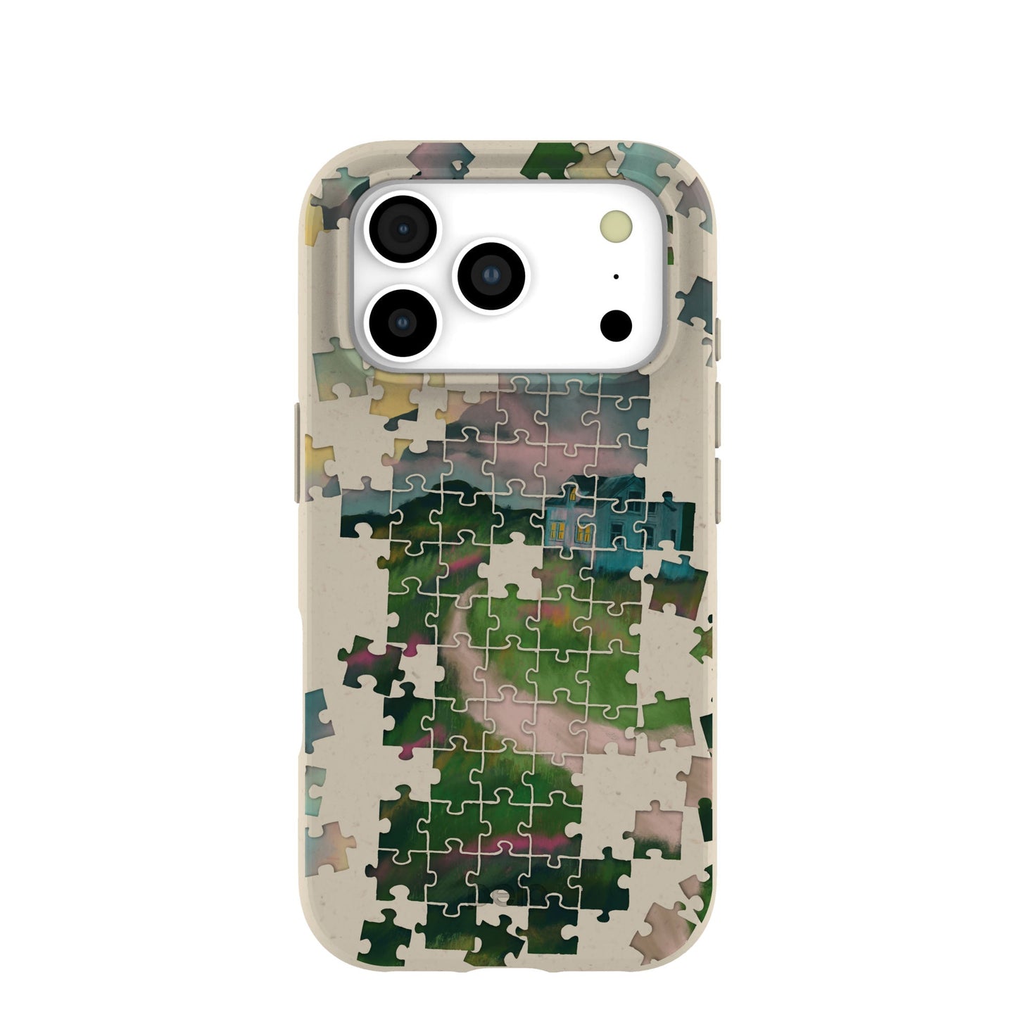 London Fog Peaceful Puzzle iPhone 17 Pro Case