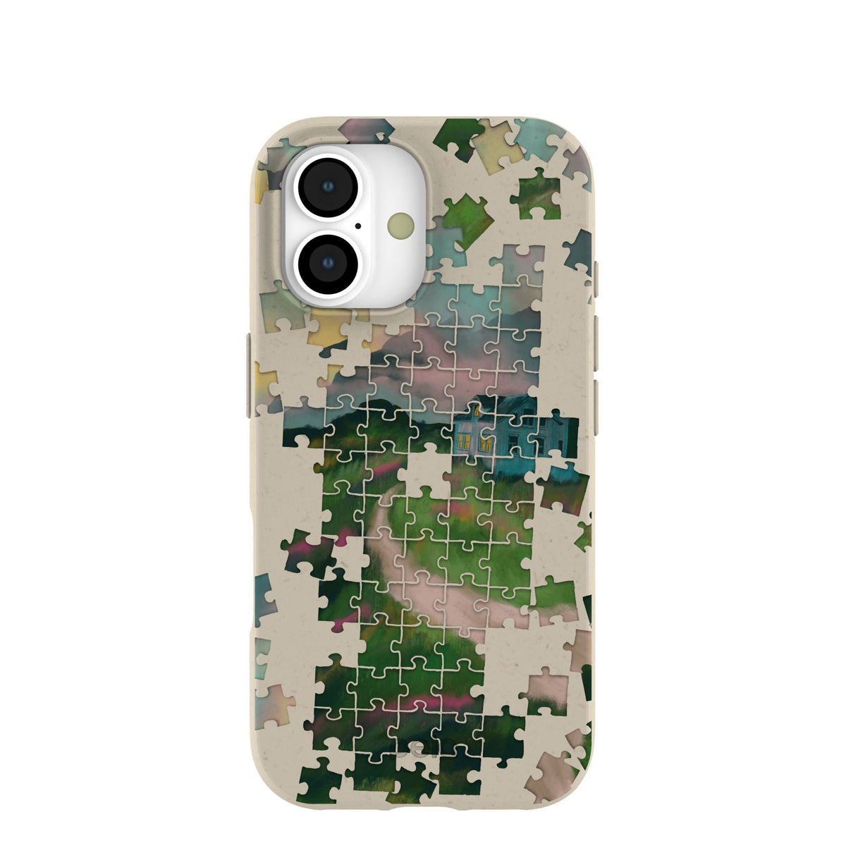 London Fog Peaceful Puzzle iPhone 17 Case