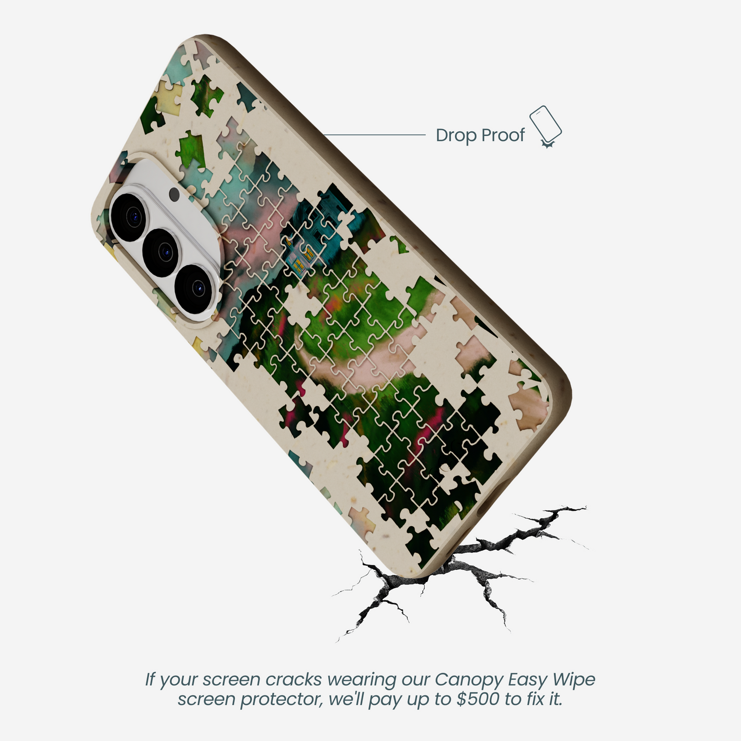 London Fog Peaceful Puzzle Samsung Galaxy S26 Case