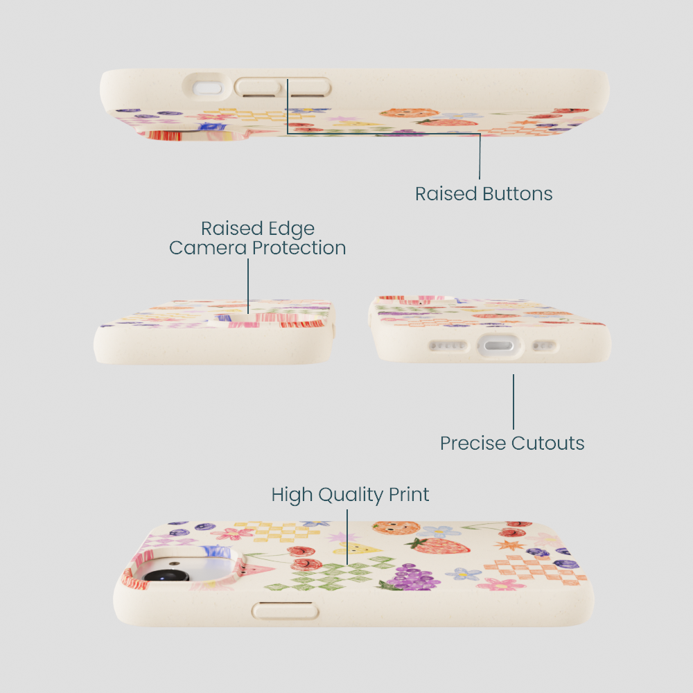 Seashell Pencil Doodles iPhone 16e/17e Case