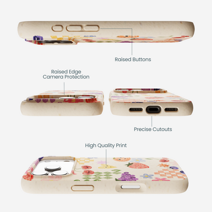 Seashell Pencil Doodles iPhone 17 Pro Case