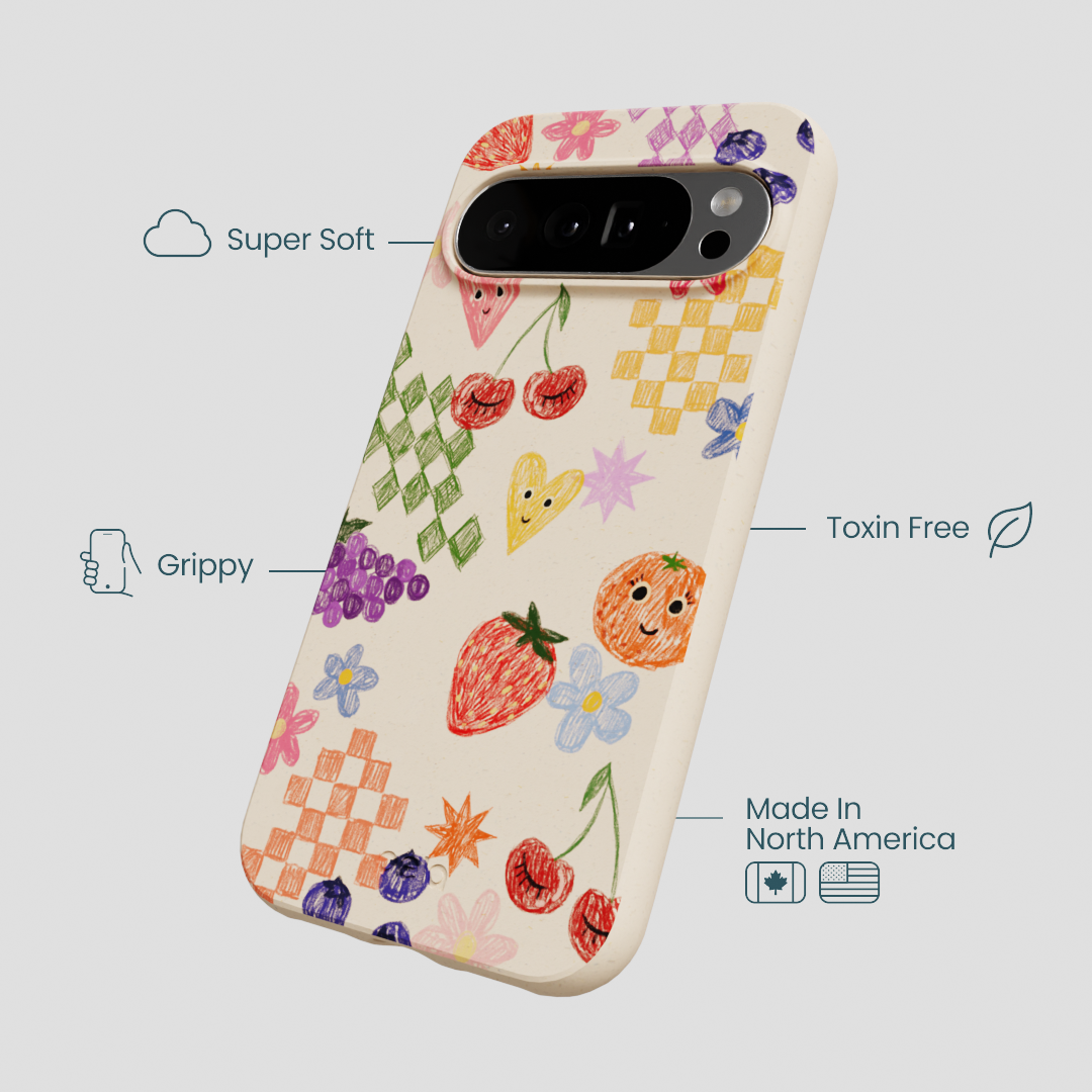 Seashell Pencil Doodles Google Pixel 10 Pro XL Case
