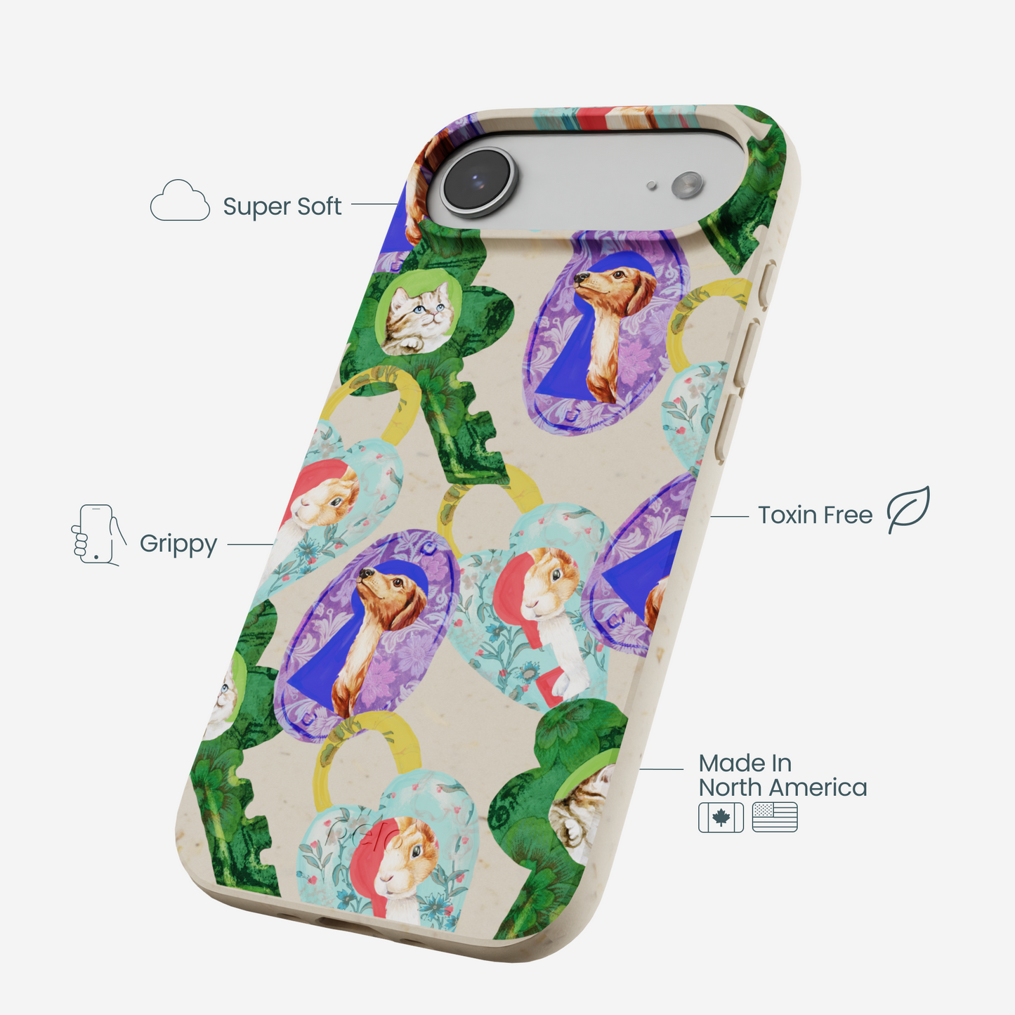 London Fog Pet Locket iPhone Air Case