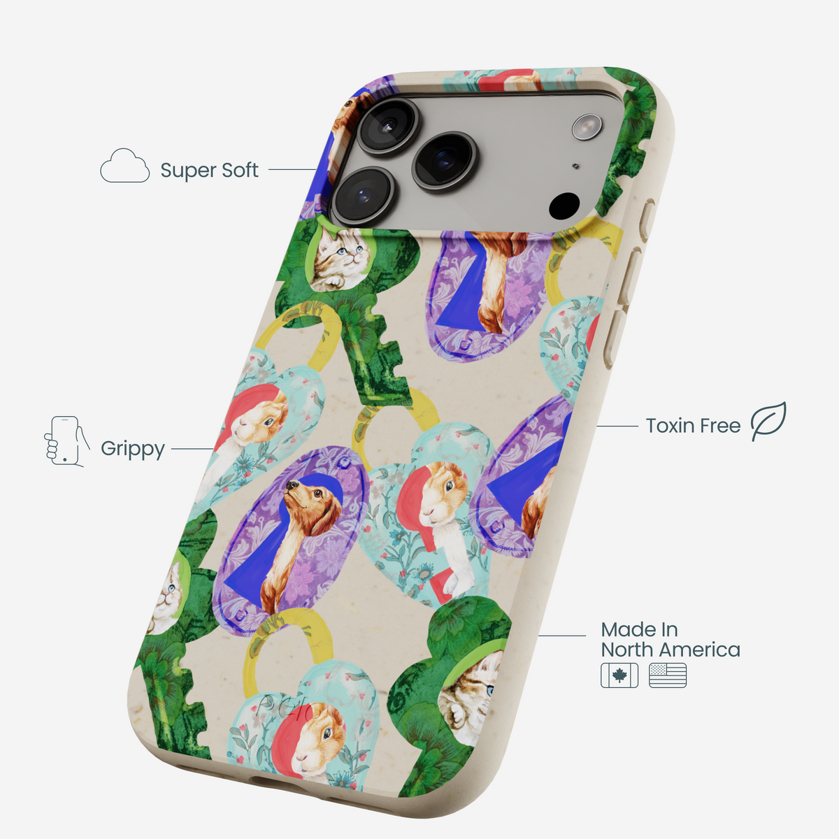 London Fog Pet Locket iPhone 17 Pro Max Case