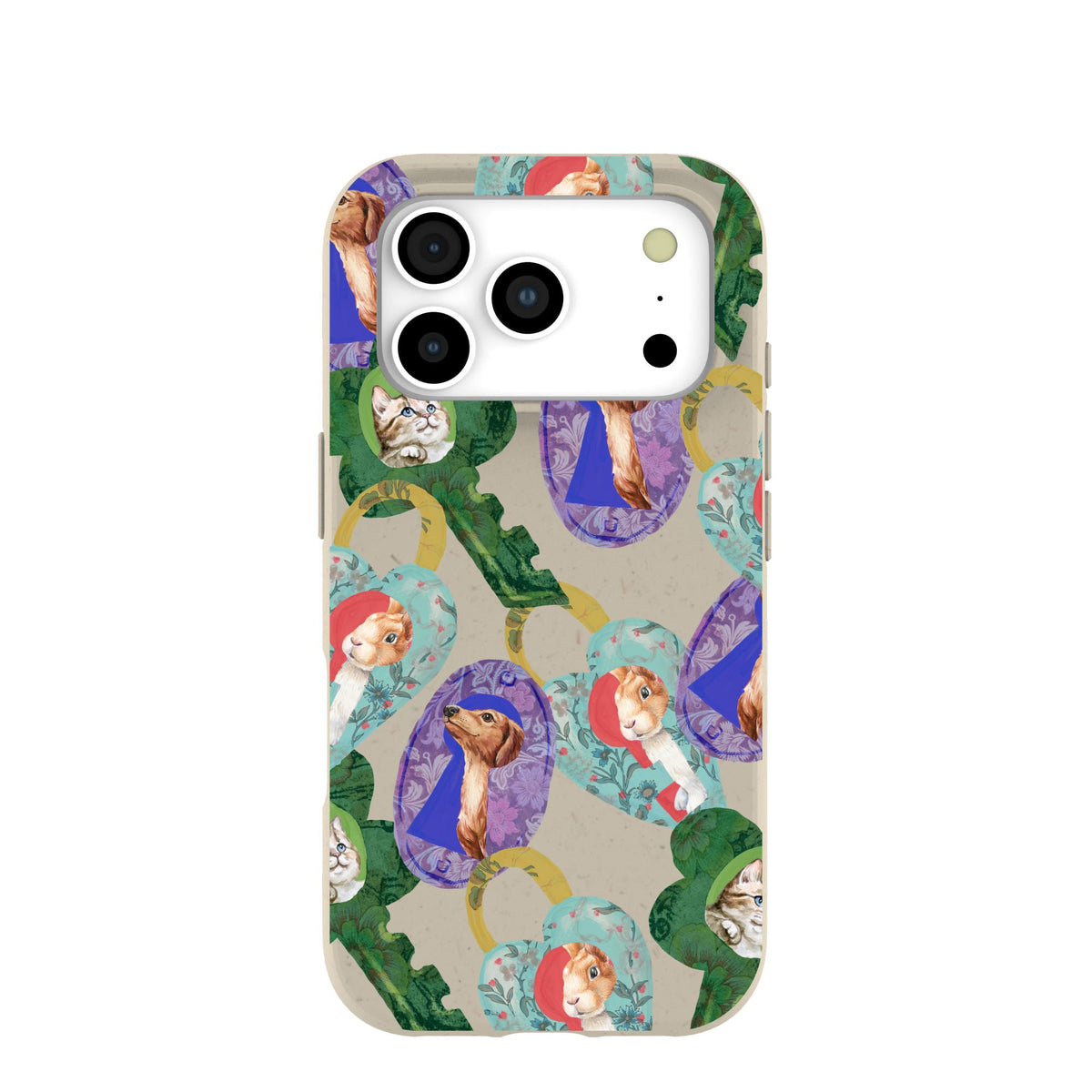 London Fog Pet Locket iPhone 17 Pro Case