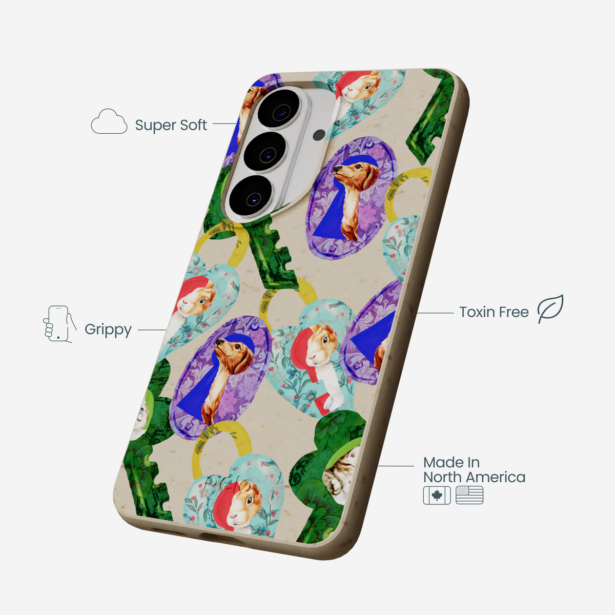 London Fog Pet Locket Samsung Galaxy S26 Case