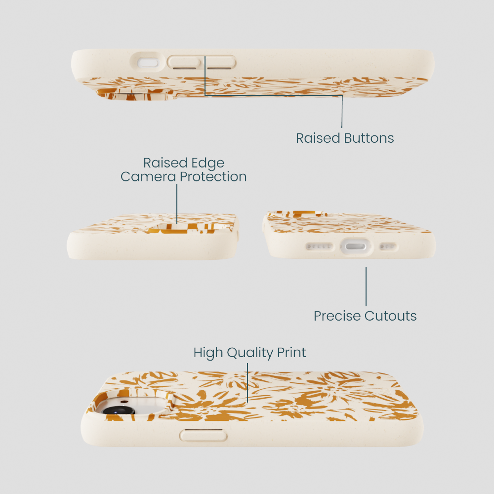Seashell Petal Burst iPhone 16e/17e Case