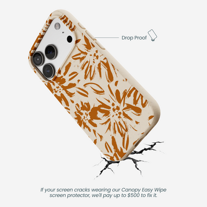 Seashell Petal Burst iPhone 17 Pro Case