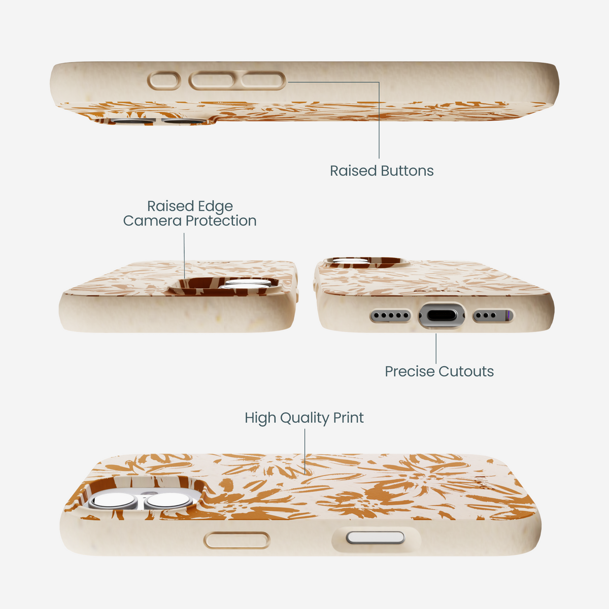 Seashell Petal Burst iPhone 17 Case